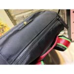 Gucci GG Unisex Techno Canvas Backpack Black Techno Canvas - immagine 6