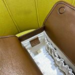 Gucci GG Women Gucci Horsebit 1955 Small Top Handle Bag-Beige - Imagen 10