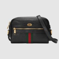 Gucci GG Women Ophidia Mini Bag Metal-Free Tanned Leather-White