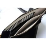 Gucci Unisex GG Marmont Leather Pouch Black Metal-Free Tanned - immagine 5