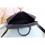 Louis Vuitton LV Men Alex Briefcase Embossed Taiga Cowhide Leather - Image 8