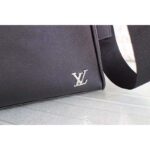 Louis Vuitton LV Men Alex Briefcase Embossed Taiga Cowhide Leather - Image 17