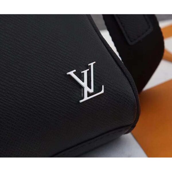 Louis Vuitton LV Men Alex Briefcase Embossed Taiga Cowhide Leather (7)