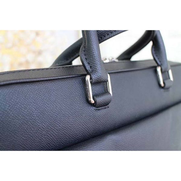 Louis Vuitton LV Men Alex Briefcase Embossed Taiga Cowhide Leather (9)