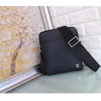 Louis Vuitton LV Men Alex Messenger BB Taiga Cowhide Leather