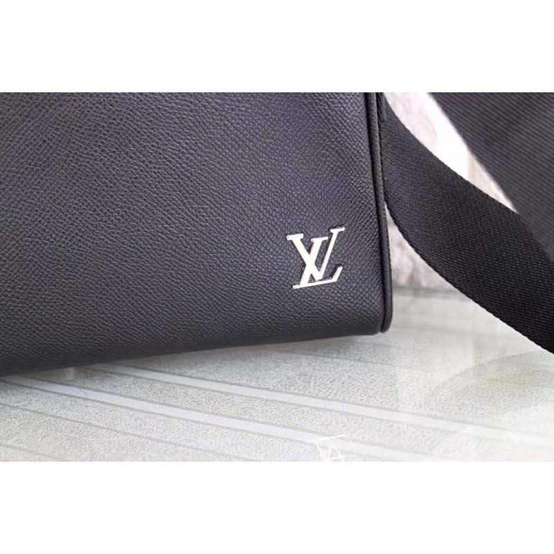 Louis Vuitton LV Men Alex Messenger BB Taiga Cowhide Leather - LULUX