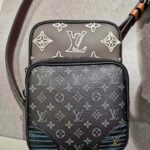 Louis Vuitton LV Men Amazone Sling Bag Monogram Eclipse Canvas - Image 5
