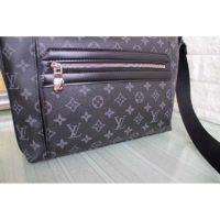 Louis Vuitton LV Men Odyssey Messenger MM Monogram Eclipse Coated Canvas