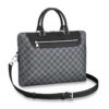 Louis Vuitton LV Men Porte-Documents Jour Damier Graphite Canvas