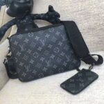 Louis Vuitton LV Men Trio Messenger Bag Monogram Eclipse Canvas - immagine 4