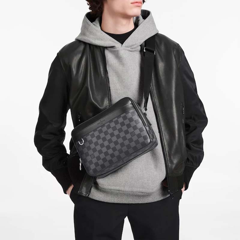 Louis Vuitton Damier Graphite Trocadero Messenger PM