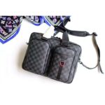 Louis Vuitton LV Men Utility Business Bag Damier Graphite Canvas – Bild 2