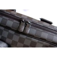 Louis Vuitton LV Men Utility Business Bag Damier Graphite Canvas