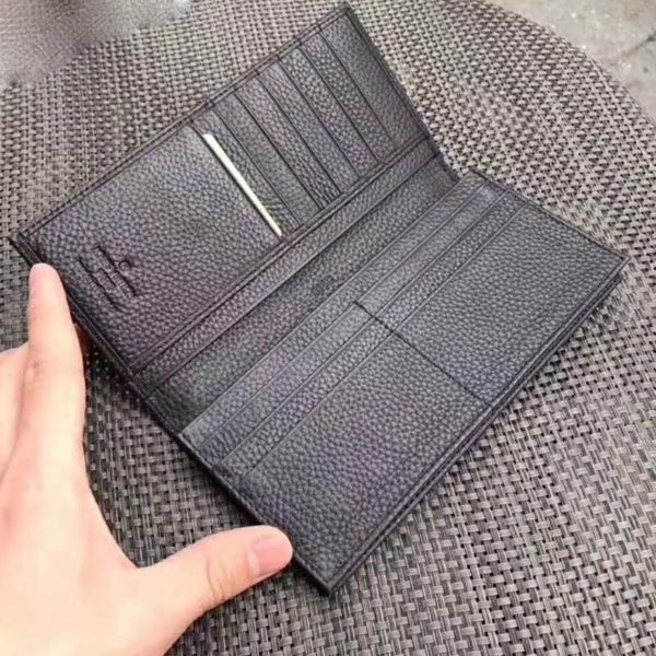 Louis Vuitton LV Unisex Alexandre Wallet in Taiga Leather-Black (8)