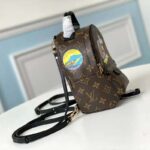 Louis Vuitton LV Unisex Backpack Bag in Monogram Canvas-Brown – Image 4