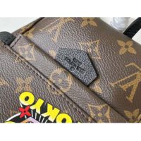 Louis Vuitton LV Unisex Backpack Bag in Monogram Canvas-Brown