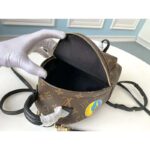 Louis Vuitton LV Unisex Backpack Bag in Monogram Canvas-Brown – Image 7