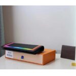 Louis Vuitton LV Unisex Brazza Wallet Black Taiga Leather - immagine 4