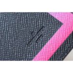 Louis Vuitton LV Unisex Brazza Wallet Black Taiga Leather - immagine 8