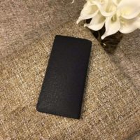 Louis Vuitton LV Unisex Brazza Wallet Taiga Cowhide Leather-Black