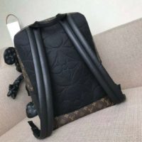 Louis Vuitton LV Unisex Dean Backpack Monogram Macassar Coated Canvas