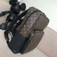 Louis Vuitton LV Unisex Dean Backpack Monogram Macassar Coated Canvas