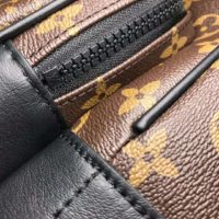 Louis Vuitton LV Unisex Dean Backpack Monogram Macassar Coated Canvas