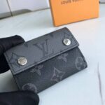 Louis Vuitton LV Unisex Discovery Compact Wallet Monogram Eclipse Coated Canvas – Bild 7