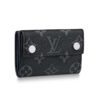 Louis Vuitton LV Unisex Discovery Compact Wallet Monogram Eclipse Coated Canvas