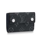 Louis Vuitton LV Unisex Discovery Compact Wallet Monogramm Eclipse Beschichtetes Canvas