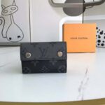 Louis Vuitton LV Unisex Discovery Compact Wallet Monogram Eclipse Coated Canvas – Bild 2