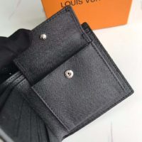 Louis Vuitton LV Unisex Marco Wallet Damier Graphite Coated Canvas