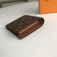 Louis Vuitton LV Unisex Marco Wallet Monogram Coated Canvas-Brown