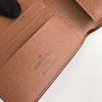 Louis Vuitton LV Unisex Marco Wallet Monogram Coated Canvas-Brown