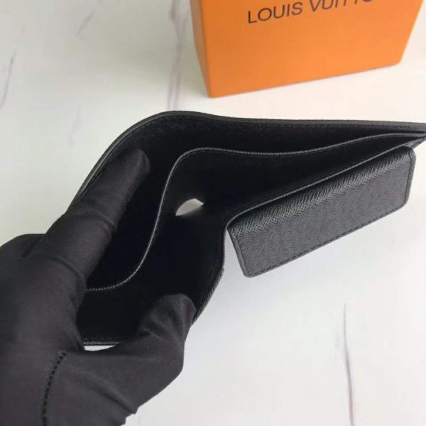 Louis Vuitton LV Unisex Marco Wallet Supple Damier Infini Leather (10)