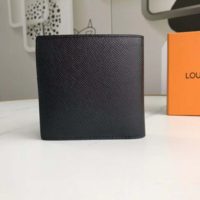 Louis Vuitton LV Unisex Marco Wallet Supple Damier Infini Leather