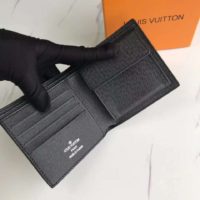 Louis Vuitton LV Unisex Marco Wallet Supple Damier Infini Leather