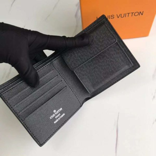 Louis Vuitton LV Unisex Marco Wallet Supple Damier Infini Leather (7)