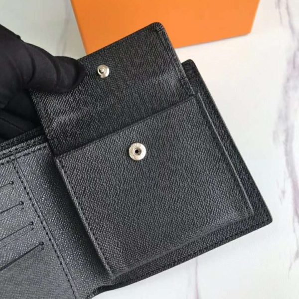 Louis Vuitton LV Unisex Marco Wallet Supple Damier Infini Leather (9)