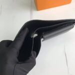 Louis Vuitton LV Unisex Marco Wallet Supple Damier Infini Leather-Black - immagine 8