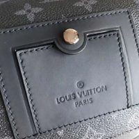 Louis Vuitton LV Unisex Messenger MM Voyager Monogram Eclipse Canvas