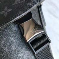 Louis Vuitton LV Unisex Messenger MM Voyager Monogram Eclipse Canvas