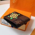 Louis Vuitton LV Unisex Multiple Wallet Giant Damier Ebene Canvas - Image 3