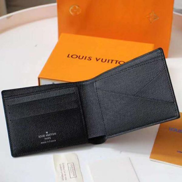 Louis Vuitton LV Unisex Multiple Wallet Giant Damier Ebene Canvas (5)