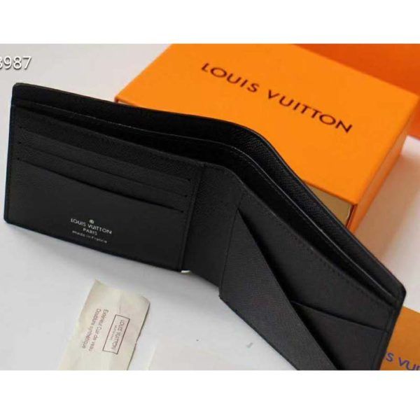 Louis Vuitton LV Unisex Multiple Wallet Giant Damier Ebene Canvas (8)