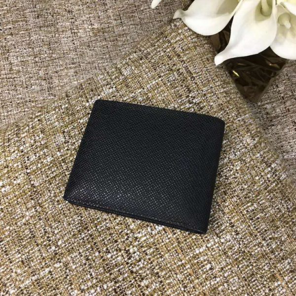 Louis Vuitton LV Unisex Multiple Wallet Taiga Cowhide Leather-Black (3)