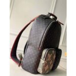 Louis Vuitton LV Unisex Multipocket Backpack Monogram Eclipse Coated Canvas - immagine 6
