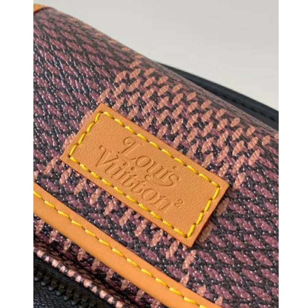 Louis Vuitton LV Unisex Nano Amazone Messenger Monogram Canvas-Brown (7)