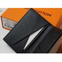 Louis Vuitton LV Unisex Pocket Organizer Giant Damier Ebene Canvas