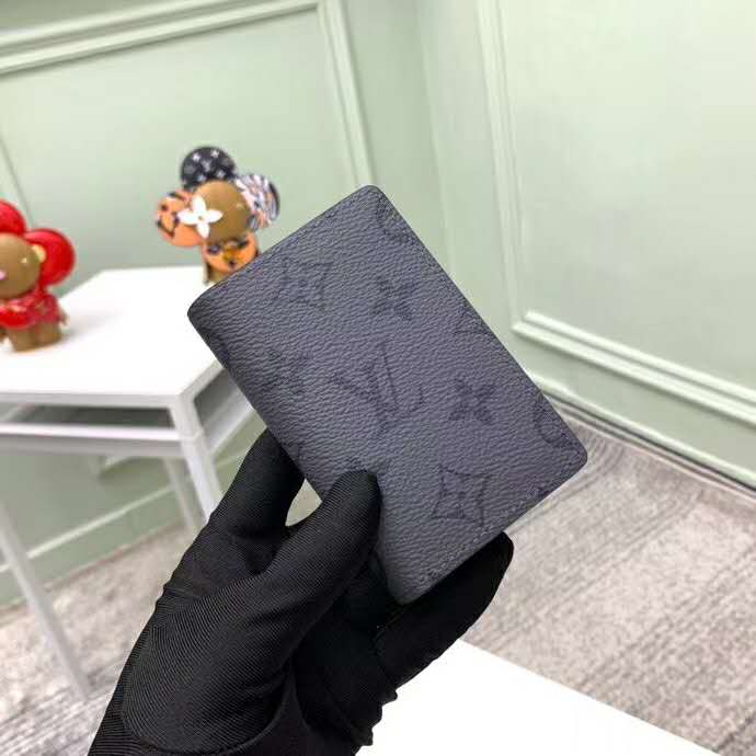 Louis Vuitton Pocket Organizer Monogram Eclipse Canvas